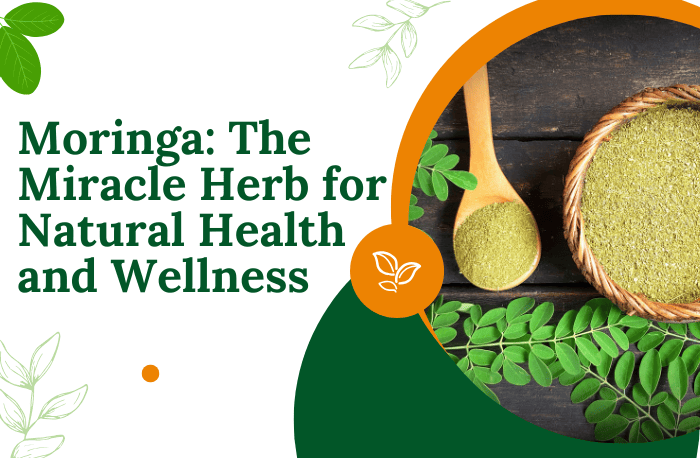 Organic Moringa leaves